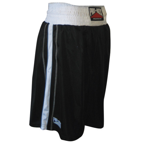 PRO BOX BODY TEC BOXING SHORTS - BLACK