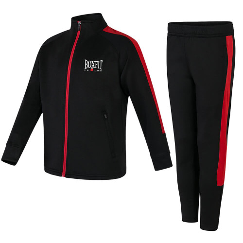 BOXFIT KIDS SLIM FIT POLY TRACKSUIT