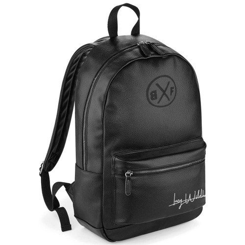 LUCY WILDHEART FAUX LEATHER FASHION BACKPACK