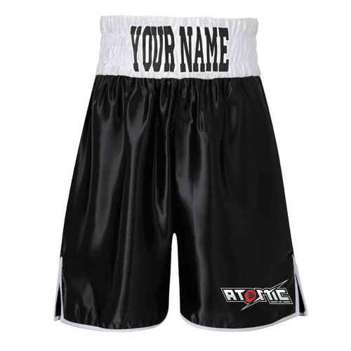 ATOMIC ABC SATIN BOXING SHORTS