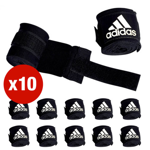 MULTI-BUY - 10 X ADIDAS ABA APPROVED 2.5m BOXING HAND WRAPS