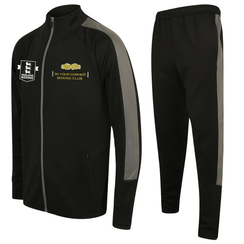 IN YOUR CORNER BOXING CLUB SLIM FIT POLY TRACKSUIT