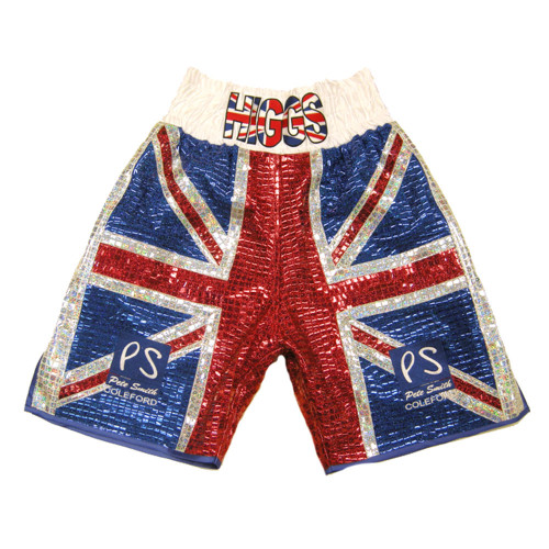 CUSTOM MADE UNION JACK BOXING SHORTS