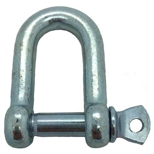 12MM GALVANISED STEEL D SHACKLE