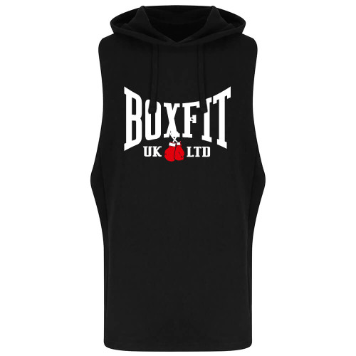 BOXFIT SLEEVELESS MUSCLE HOODIE