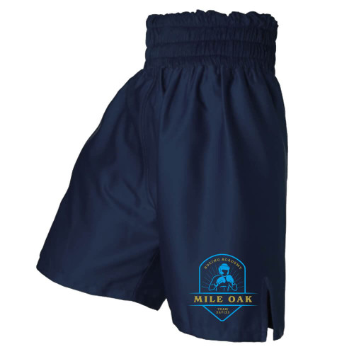 MILE OAK BOXING ACADEMY SATIN SHORTS