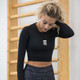 BXF GIRLIE LONG-SLEEVE CROP T