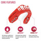 SAFEJAWZ EXTRO SERIES SELF-FIT VIPER MOUTHGUARD