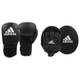 ADIDAS BOXING GLOVES AND FOCUS MITTS SET