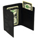 Kronk Detroit Tri Fold Leather Wallet