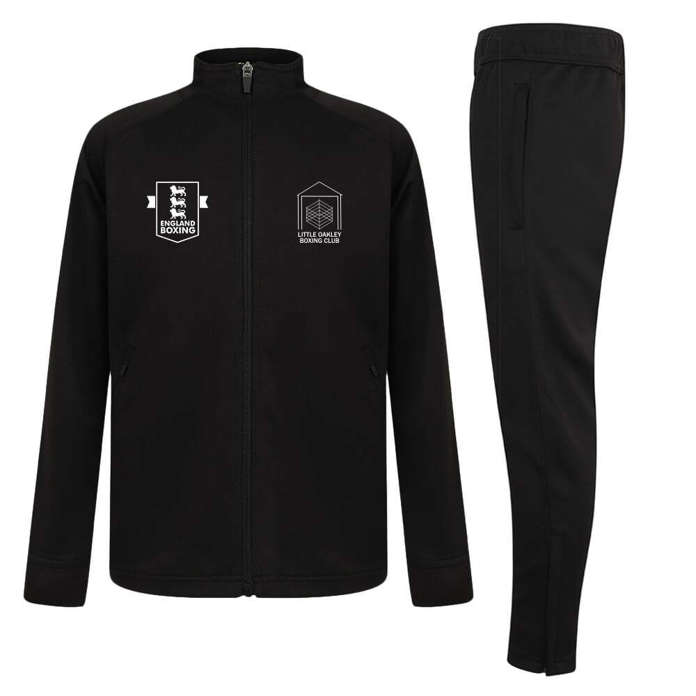 Little Oakley Boxing Club Kids Slim Fit Poly Tracksuit | BOXFIT UK