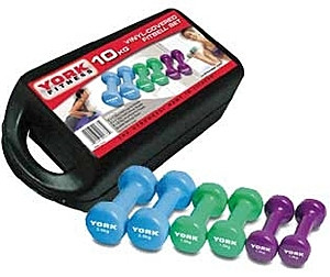 YORK FITNESS 10KG FITBELL SET Boxfit UK