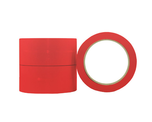 uPVC Coloured Tape S350 Red 18mmx66m 48/Ctn