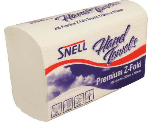 Premium Z Fold Hand Towel - 200Sh -16/Ctn