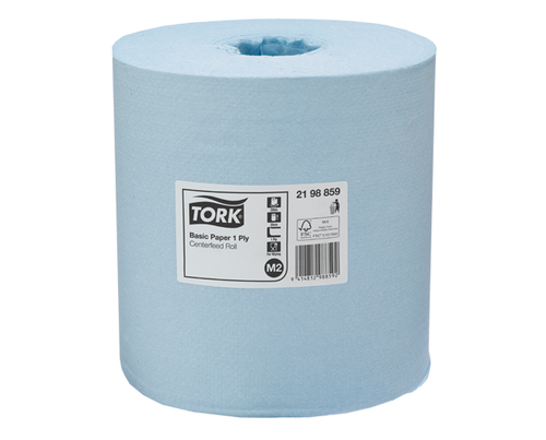 Tork 1Ply Basic Paper Blue