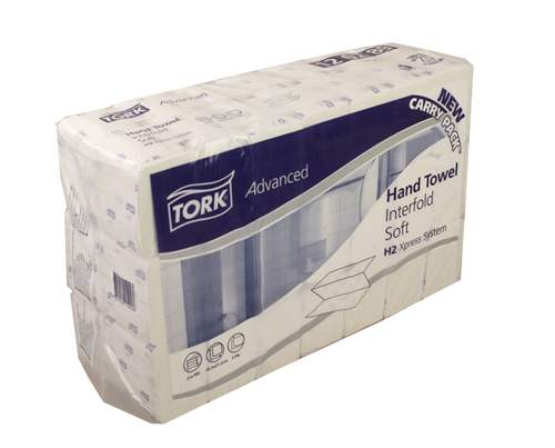Tork H2 2ply Soft Multifold Hand Towel 21/Ctn