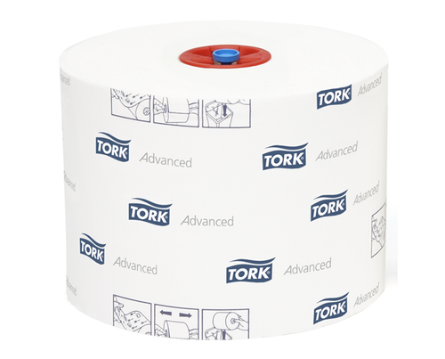 Tork T6 2Ply Advance Compact Toilet Roll 27/Ctn