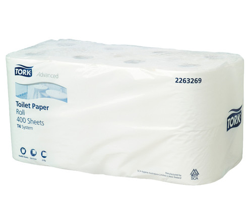 Tork T4 Conventional Soft Toilet Roll 48/Ctn