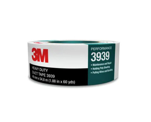 3M 3939 Tartan Cloth Tape 48mmx55m Silver 24/Ctn