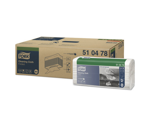 Tork 510479 Cleaning Cloth Folded W4 4pkt/Ctn