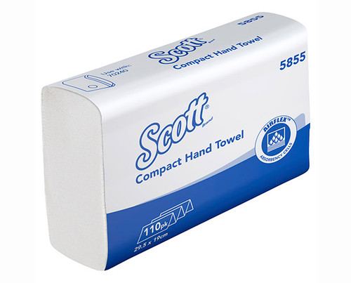 SCOTT® Compact Hand Towel Folded 110/Pk 16/Ctn