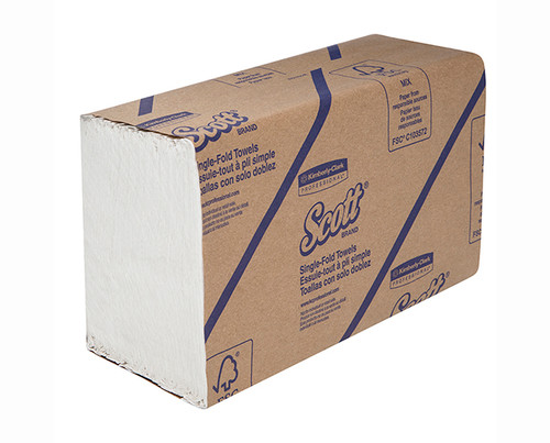 SCOTT® Interfold Paper Towels White 250/Pack 16/Ctn