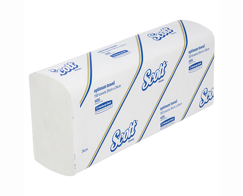 SCOTT® Optimum Hand Towels Folded 150/Pk 16/Ctn