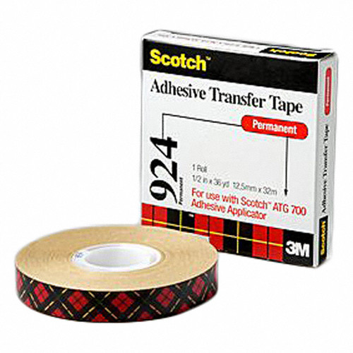 3M 924 ATG Tape 6.4mmx33m 12/Ctn