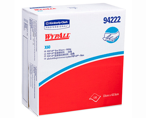 Wypall Wipes - X60-94222 - 10/Ctn