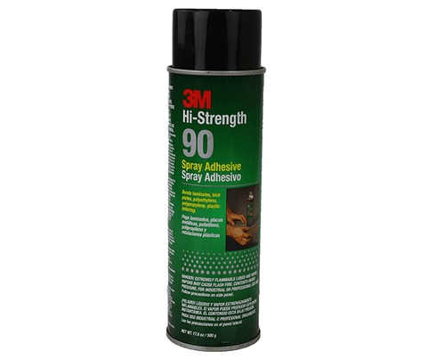 3M 90 Hi Strength Spray Adhesive 500gm 12can/Ctn