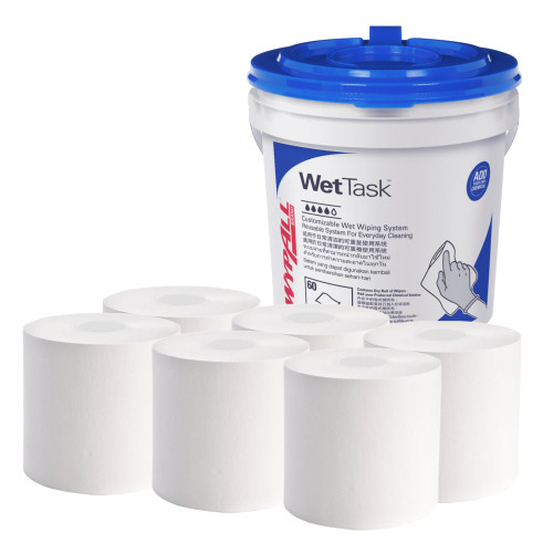 KIMTECH® White Dry Wipers 6Rolls/Case 60/Roll