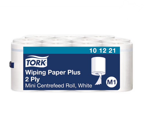 Tork 2Ply Mini Wiping Paper Plus 11/Ctn