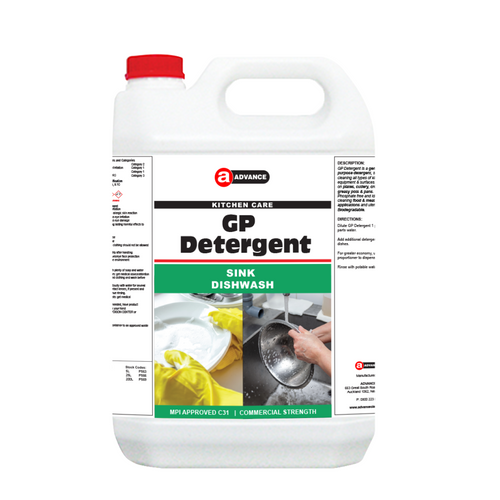 Dishwashing GP Detergent 5L 4/Ctn