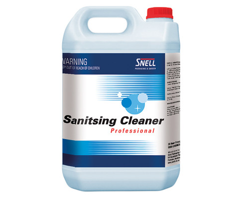 Snell Sanitising Cleaner 5L 4/Ctn