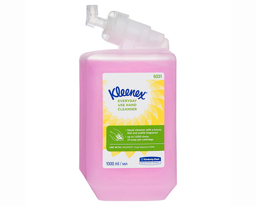 KLEENEX® Liquid Hand Soap Everyday 1L/Cartridge 6/Ctn
