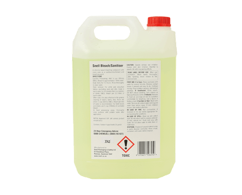 Snell Bleach Professional 5L 4/Ctn