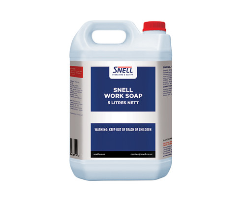 Snell Hand Grit Work Professiona Soap 5L 4/Ctn