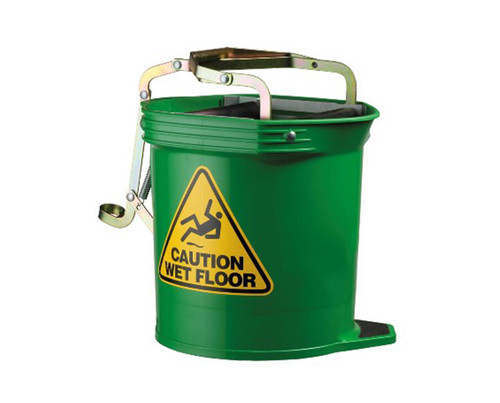 Wringer Plastic Bucket With Wheels