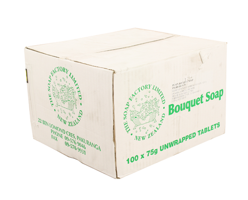 Bouquet Soap Unperfumed 100g 75/Ctn