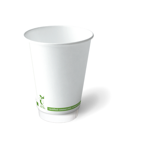 Hot Cup Eco DWall 12oz 500c RANGIORA BAKERY