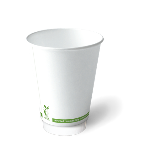 Hot Cup Eco DWall 12oz 500c RANGIORA BAKERY