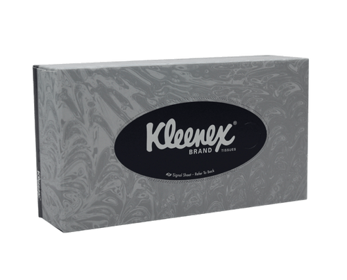 KLEENEX® Facial Tissue Box 2 Ply Flat Box 100/Box 48/Ctn
