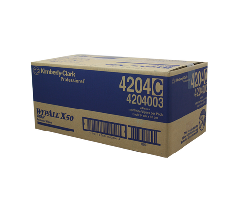 WYPALL® X50 Pop-Up Wipers Reinforced 160/Box 4/Ctn
