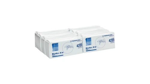 WYPALL® X50 Reinforced Single Blue Wipers 250/Ctn