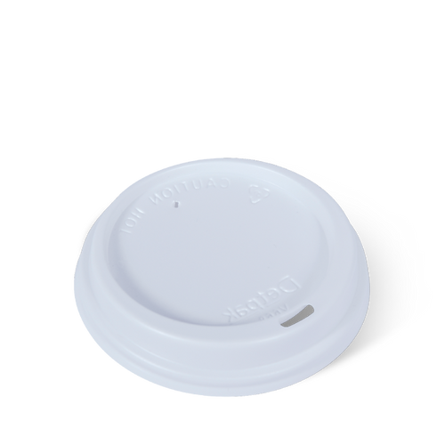 Hot Cups Lid White 8oz 1000/Ctn
