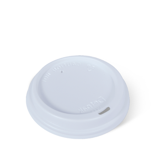 Hot Cups Lid White 8oz 1000/Ctn