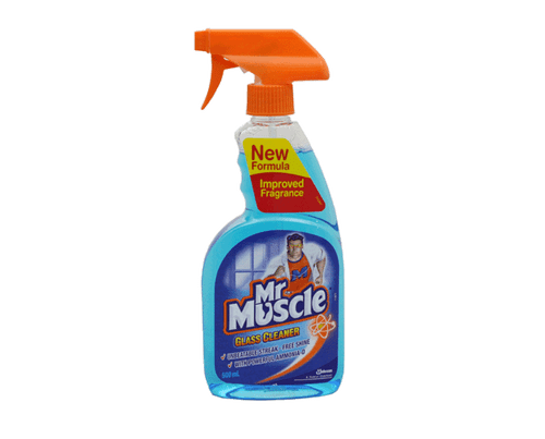 Mr Muscle Glass Cleaner Spray 500ML 6/Ctn