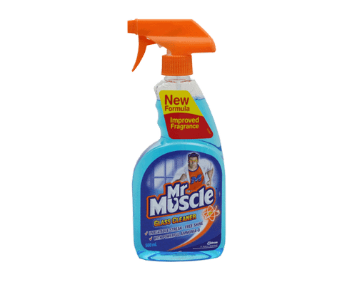 Mr Muscle Glass Cleaner Spray 500ML 6/Ctn