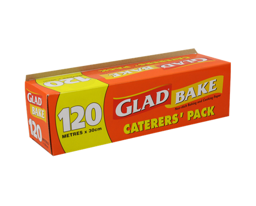 Baking Paper With Cutter Bar - 300mmx120m - 6/Ctn