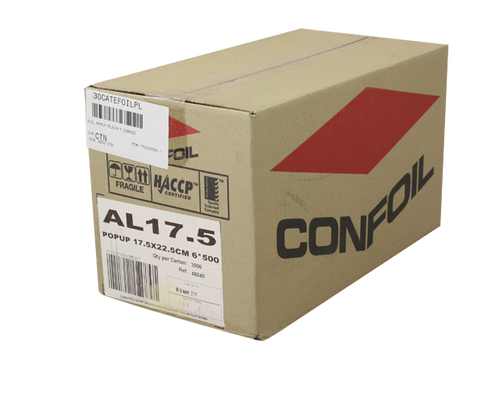 Foil Pop Up Plain - 175mmx225mm - 3000/Ctn